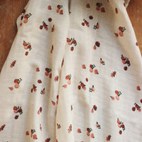 Thumbnail for Organic Baby Muslin Swaddle - Peaches - Organic Cotton
