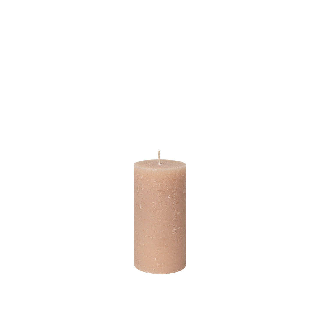 Pillar Candle Rustic Walnut Ø7XH13,5
