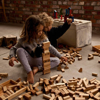 Thumbnail for Wooden Blocks In Tray - 30 pcs Natural