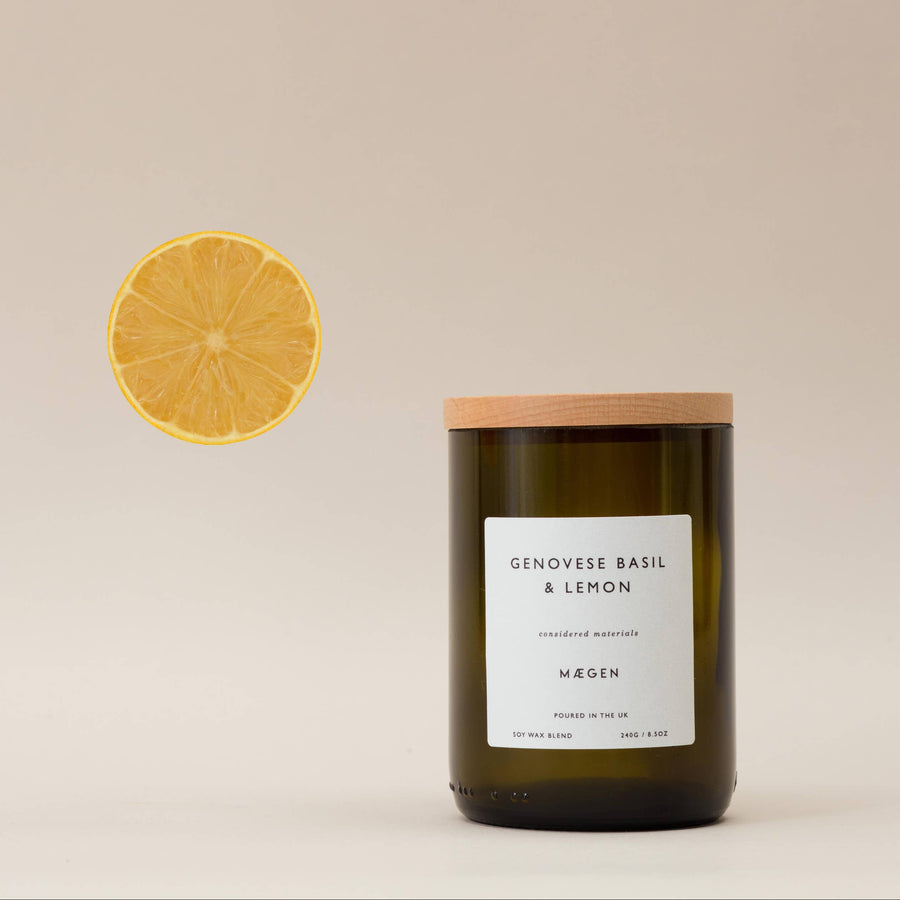 MÆGEN Orchard - Genovese Basil & Lemon: 250g - 8.8oz