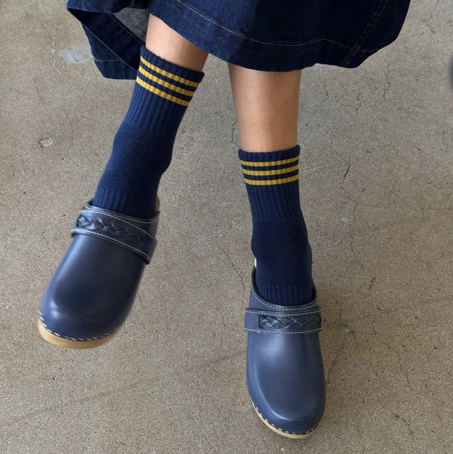 Girlfriend Socks: Navy