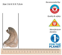 Thumbnail for Wudimals® Wooden Three Toed Sloth Animal Toy