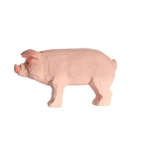 Wudimals® Wooden Pig Animal Toy