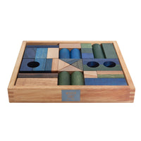 Thumbnail for Wooden Blocks in tray 30 pcs, Cold