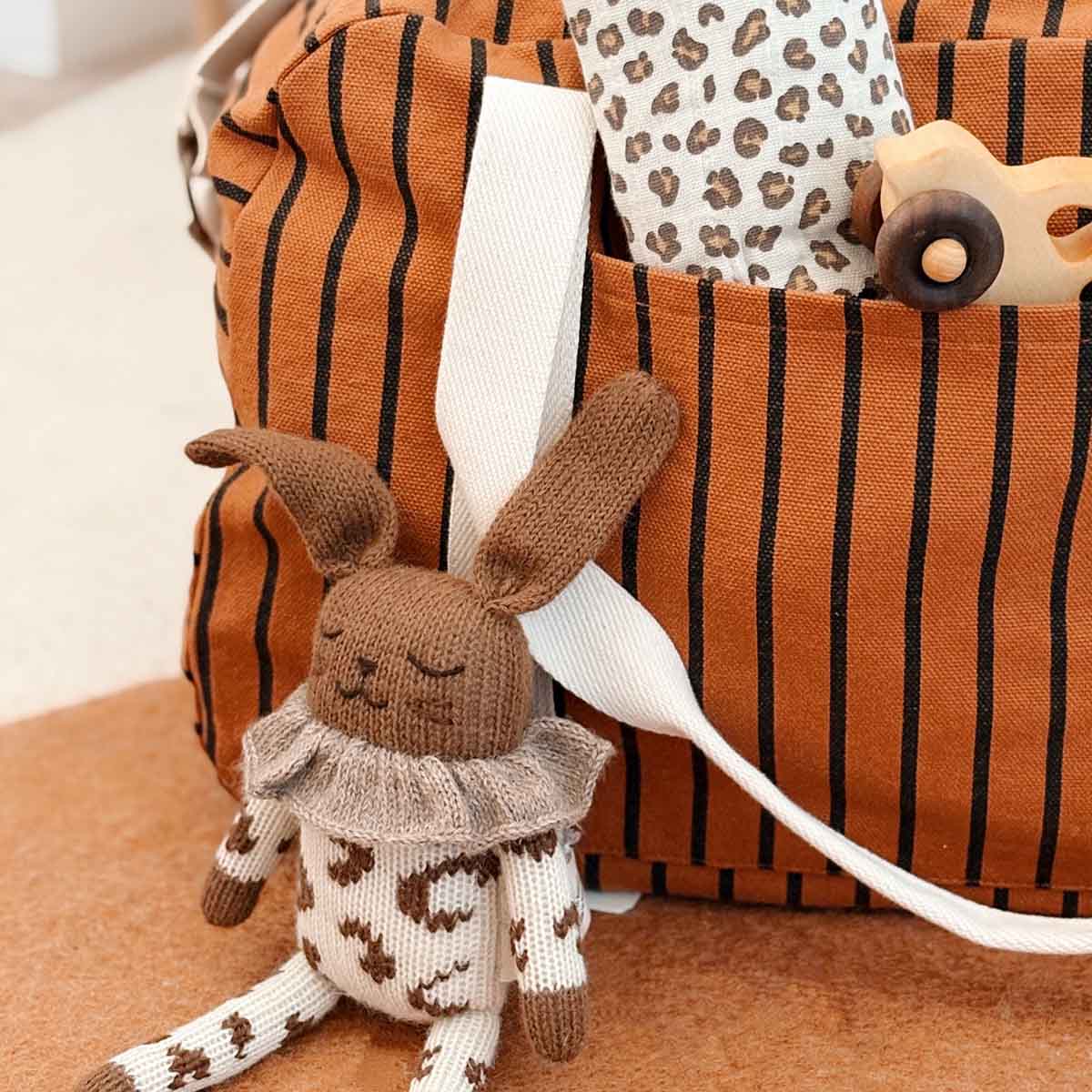 RAPHAEL DIAPER BAG - WEEKEND BAG TENNIS GINGER