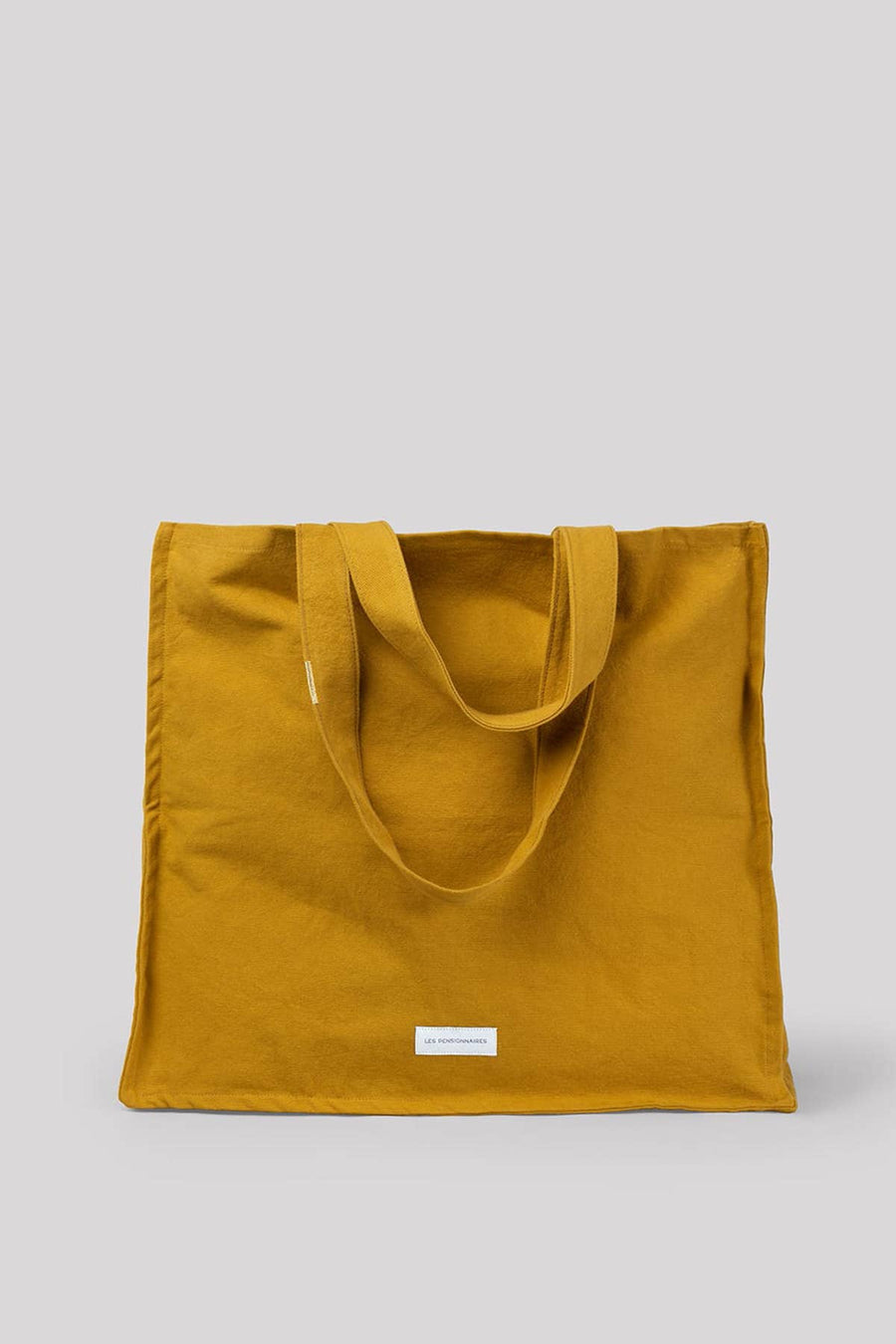 Organic Cotton Canvas Tote Bag Saffron Yellow