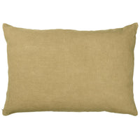 Thumbnail for Cushion Mustard Linen 60 x 40cm