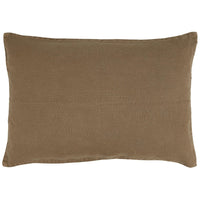 Thumbnail for IB Laursen Cushion Chocolate Linen 60 x 40cm feather filled