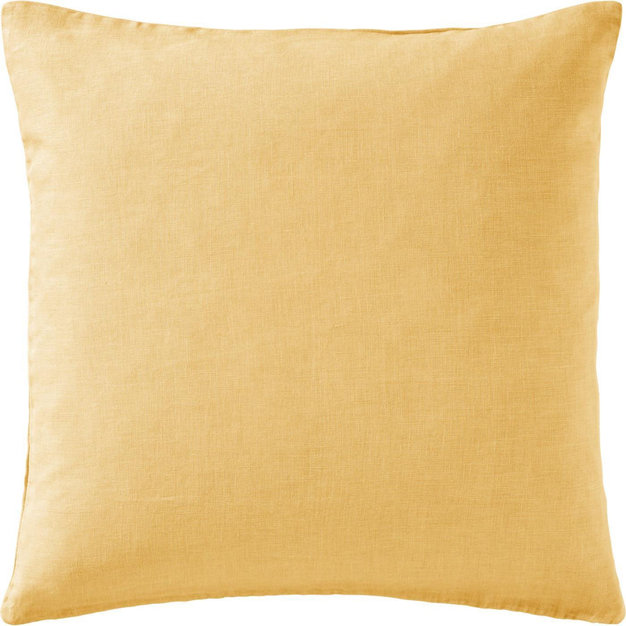 Cushion Linen Lemon Drop 50cm x 50cm