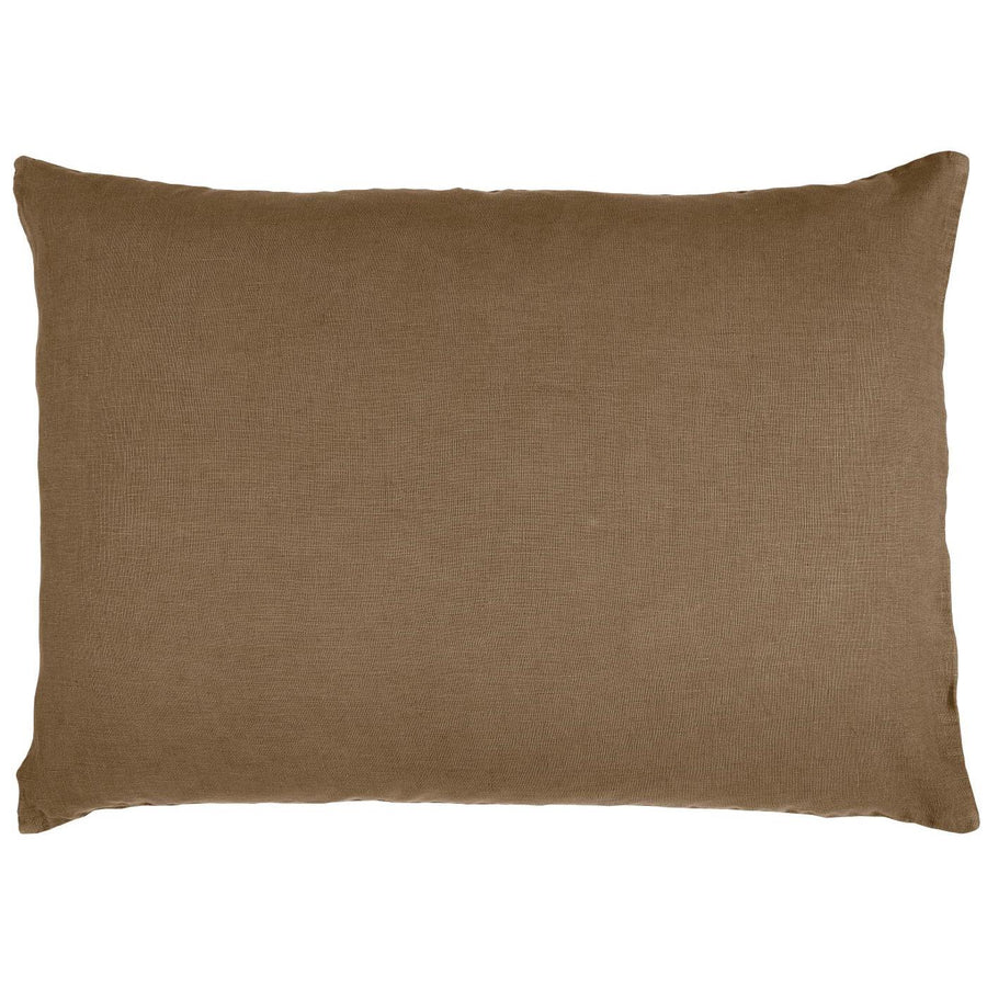 Cushion Linen Chocolate 50 X 70 cm