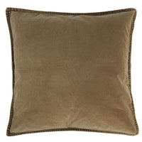 Thumbnail for Cushion Velvet Taupe 50cm x 50cm