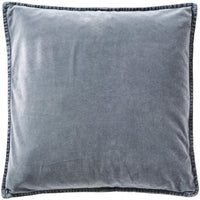 Thumbnail for Cushion Velvet Dusty Blue Shade 50cm x 50cm