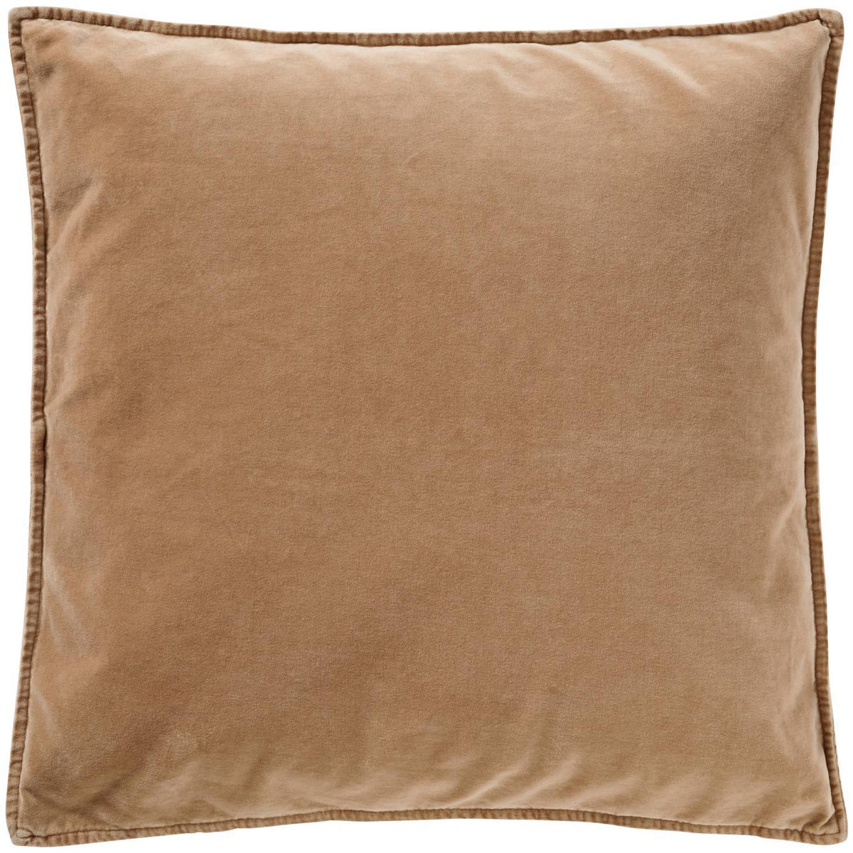 Cushion Velvet Cafe Creme 50cm x 50cm