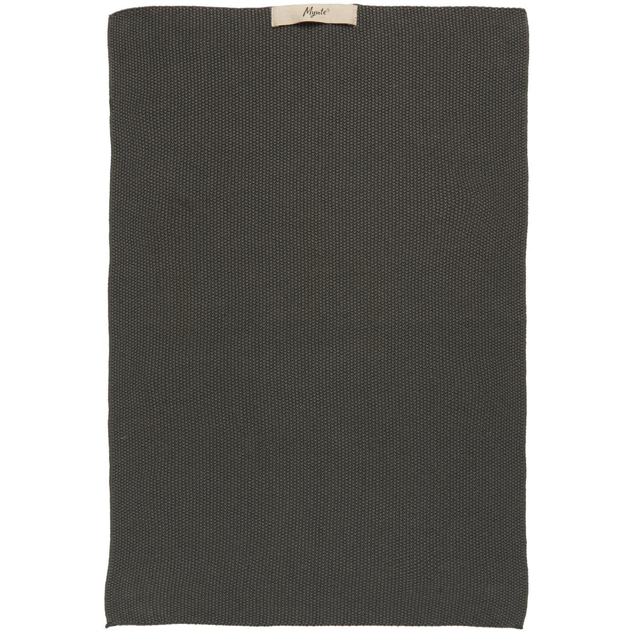 Towel Thunder Grey Knitted