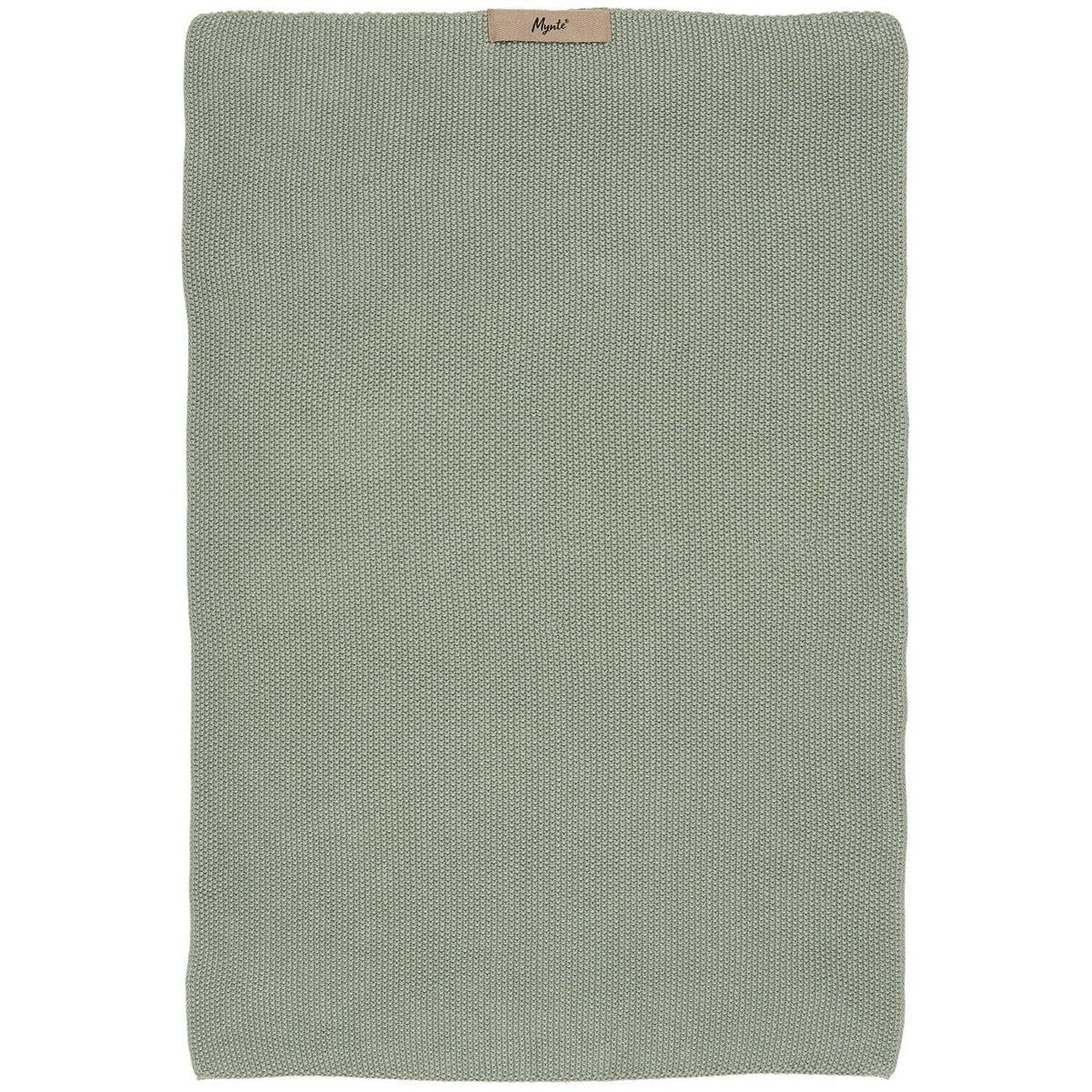 Towel Dusty Green Shadow Knitted