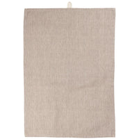 Thumbnail for Tea Towel Johannes w/Dark Brown and Natural Stripes