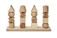 Thumbnail for Natural stacking toy XL - montessori