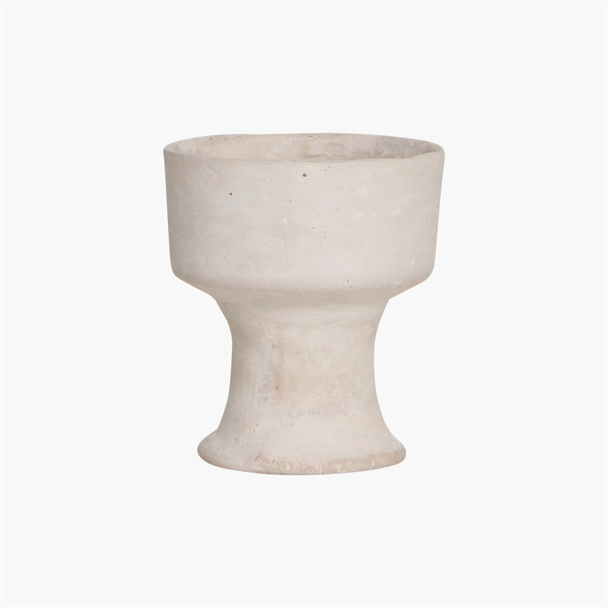 Raw Materials Chalk Vase Chotan White Papermache and Chalkpowder