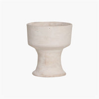 Thumbnail for Raw Materials Chalk Vase Chotan White Papermache and Chalkpowder