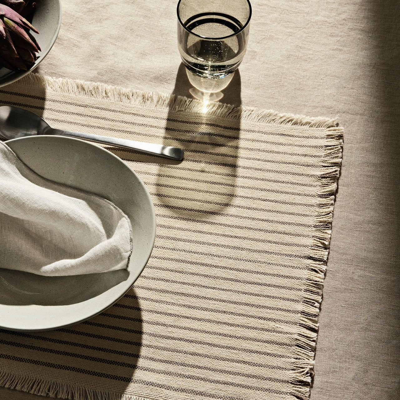 Gracie Linen Tablecloth High Rise