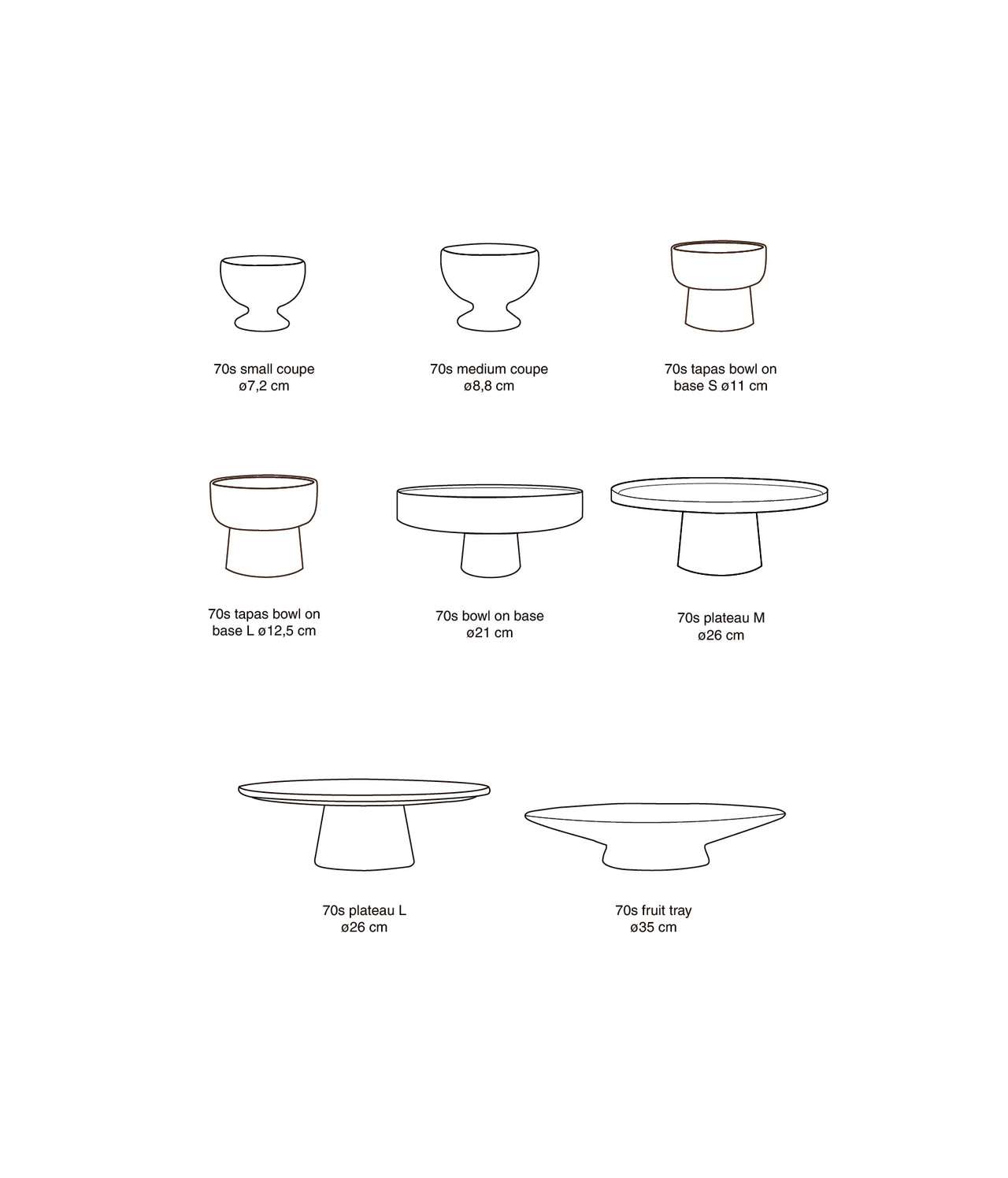 Pre-order 70s Ceramics: Medium Coupe Brew
