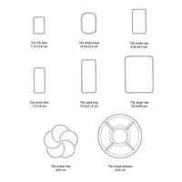 Thumbnail for Pre-order 70s Ceramics: Cake Tray Aqua