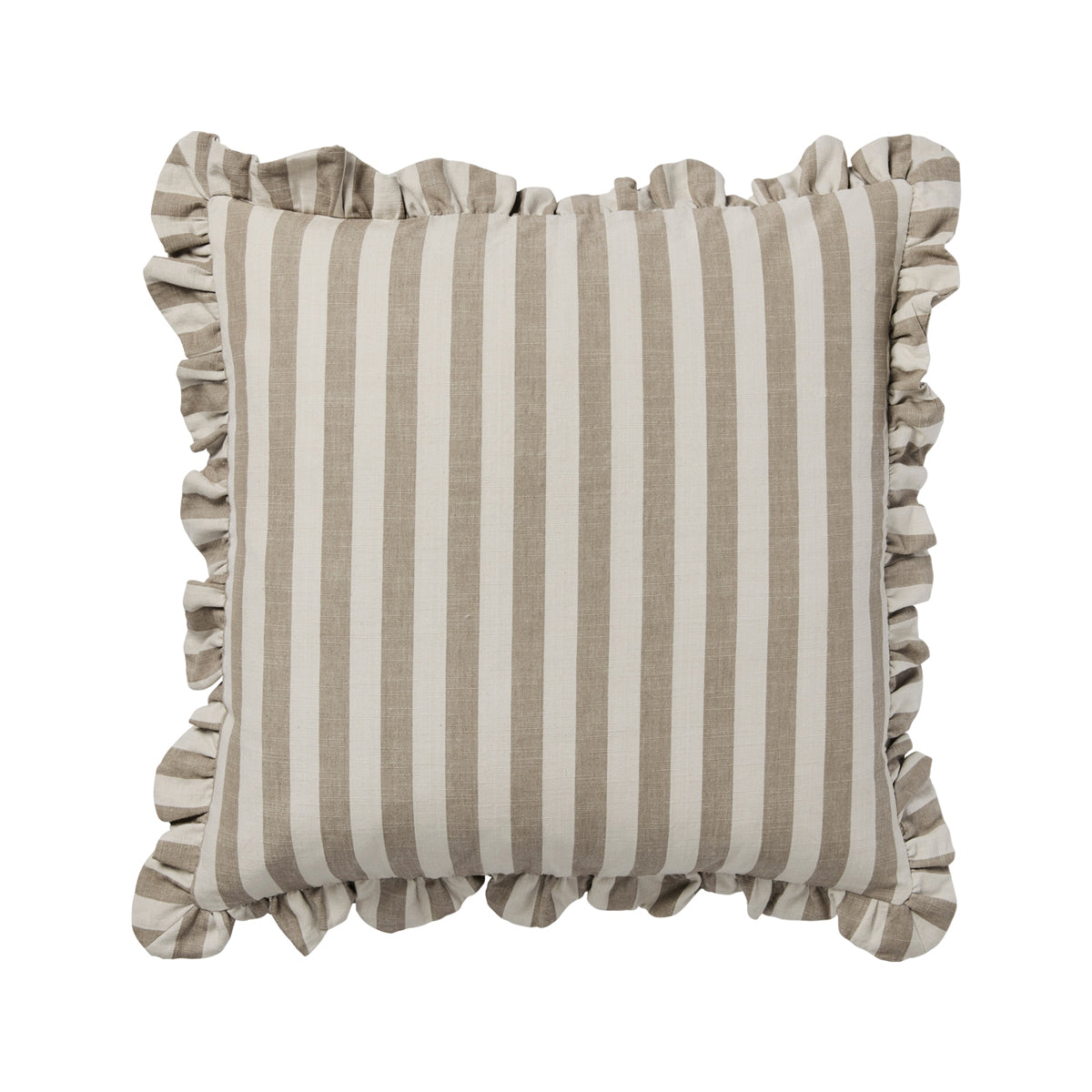 Ina Cushion Cover Brown Kelp Two Sizes