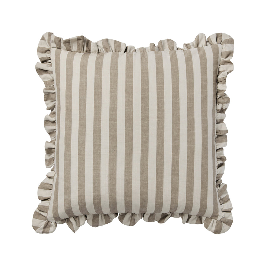 Ina Cushion Cover Brown Kelp Two Sizes