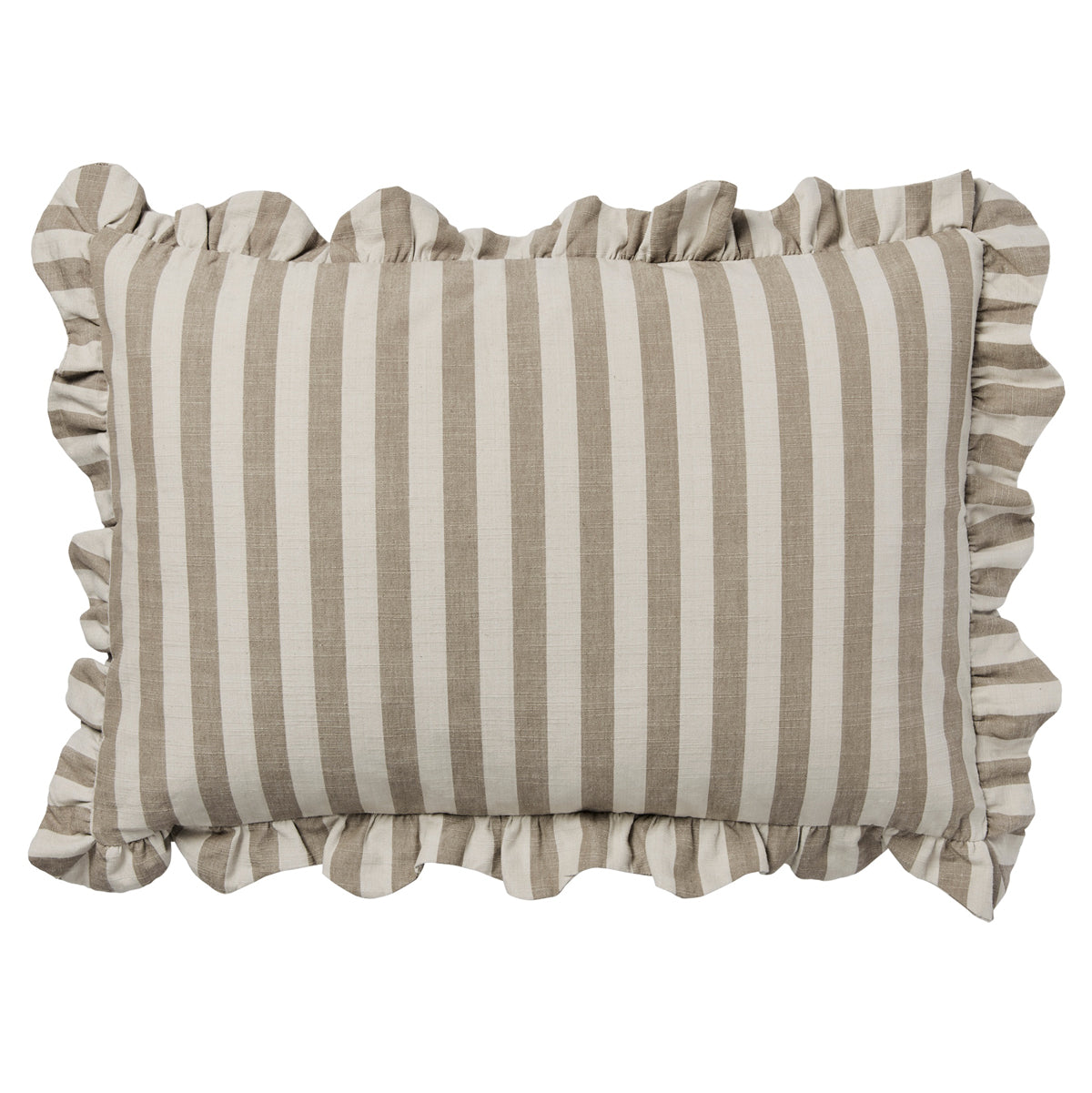 Ina Cushion Cover Brown Kelp Two Sizes