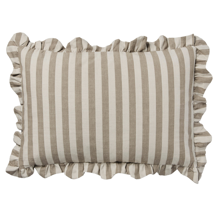 Ina Cushion Cover Brown Kelp Two Sizes