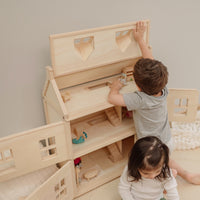 Thumbnail for PRE ORDER Bundle Victorian Dollshouse With Basement