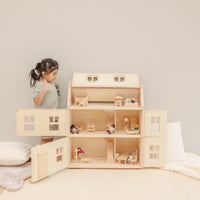 Thumbnail for PRE ORDER Bundle Victorian Dollshouse With Basement