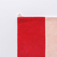 Thumbnail for Sirkus stripe patchwork toran, red/pink
