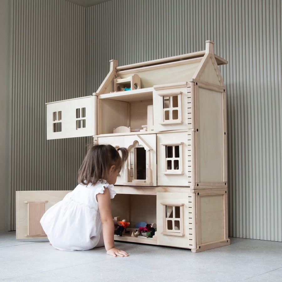 Bundle Victorian Dollshouse With Basement