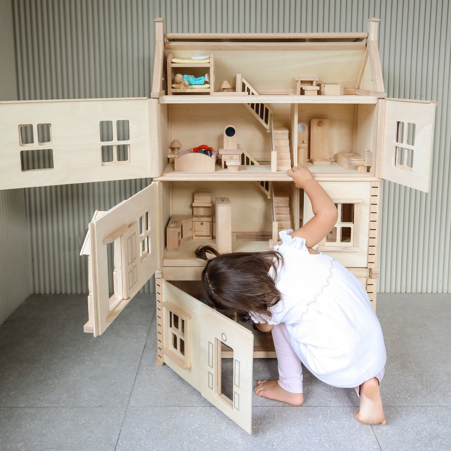 Bundle Victorian Dollshouse With Basement