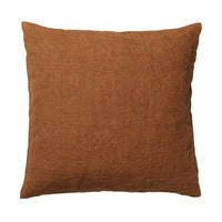 Thumbnail for Luxury Light Linen Cushion - Toffee 50 x 50cm