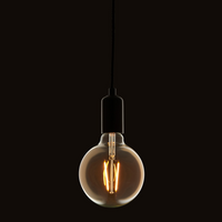 Thumbnail for E27 LED Filament Globe - Amber
