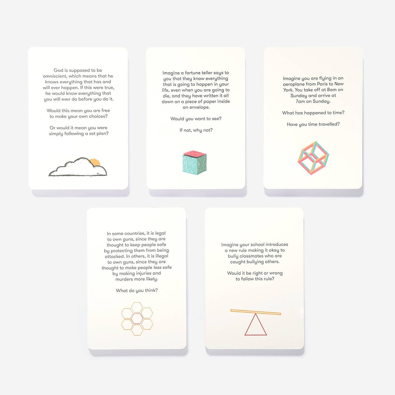 Children's Philosophical Questions Card Game