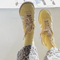 Thumbnail for Her Socks - Mercerized Combed Cotton Rib Buttercup