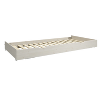 Thumbnail for Flexa Classic Single Bed with Back - Cross Bars - 90 x 200cm (3 Colours Available)