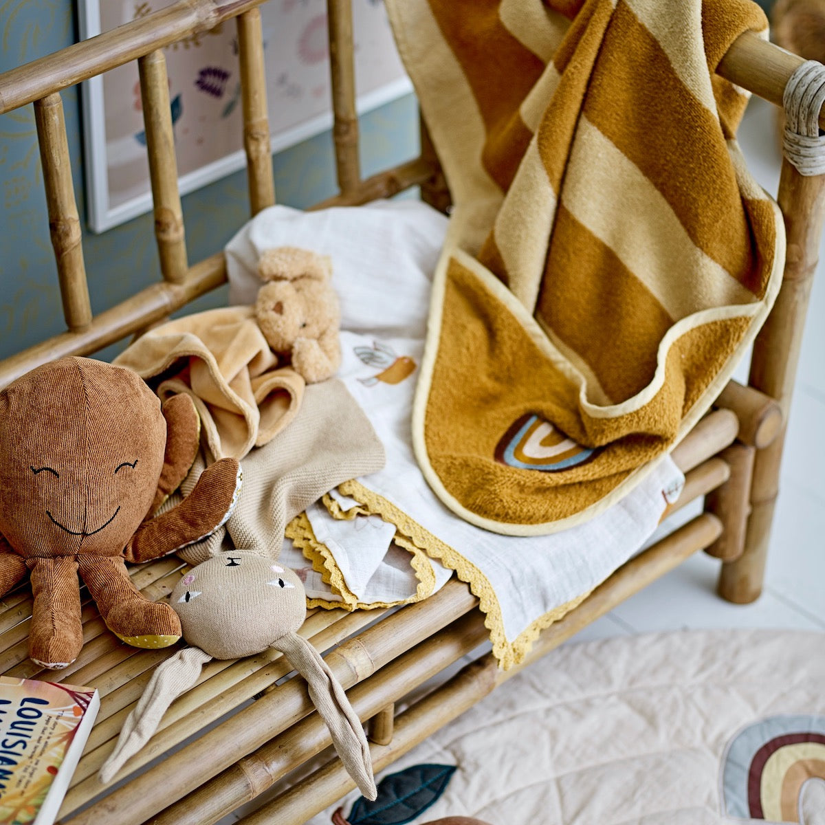 Fraya Comfort Blanket, Nature, Cotton OEKO-TEX®