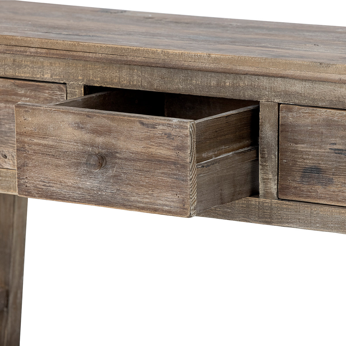Bloomingville Camden Console Table, Nature, Reclaimed Pine Wood 82059354
