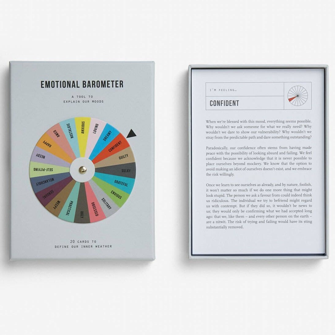 Emotional Barometer Cards, Mood Tracker - The School of Life