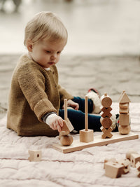 Thumbnail for Natural stacking toy XL - montessori