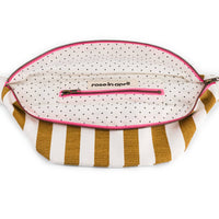 Thumbnail for WOMEN BUM BAG STRIPES CARAMEL: TOFFEE / SCRATCH