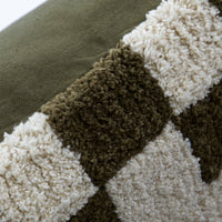 Thumbnail for Cushion, HDChess, Green;Off-white