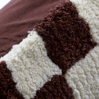 Thumbnail for Cushion, HDChess, Brown;Off-White