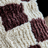 Thumbnail for Cushion, HDChess, Brown;Off-White