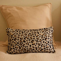 Thumbnail for Leopard linen cushion cover: With upholstery / 30 x 50 cm