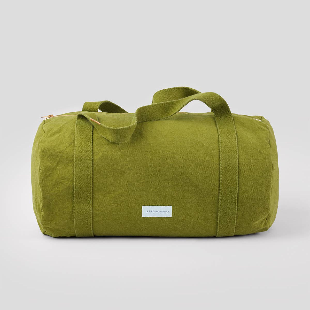 Organic Cotton Canvas Bowling Bag Moss Green